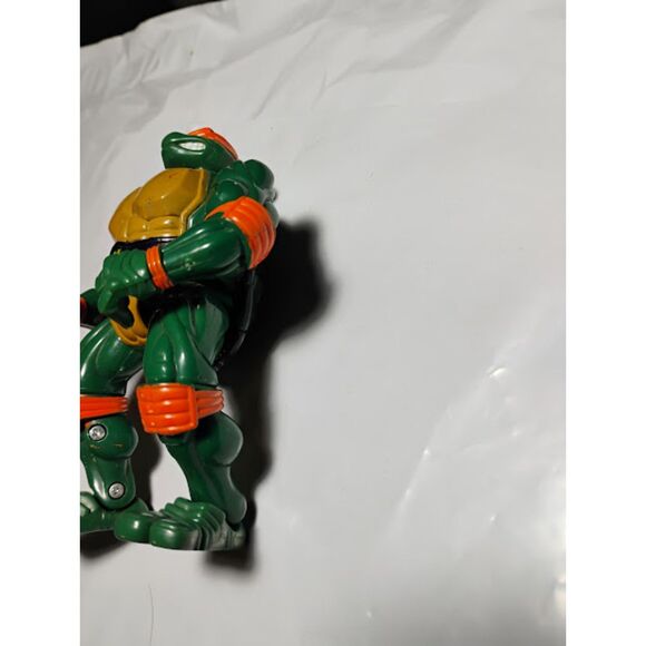 Vintage Teenage Mutant Ninja Turtles TMNT 1996 Coil Force Michelangelo Figure - Picture 5 of 9